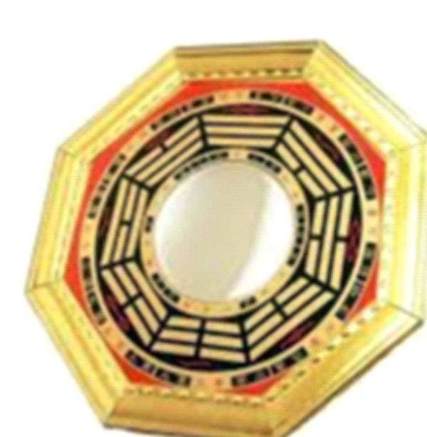 Feng Shui Convex Bagua (Pa Kua) Mirror